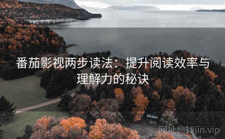 番茄影视两步读法：提升阅读效率与理解力的秘诀